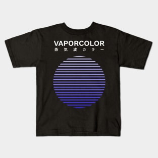 VaporColor VHS Kids T-Shirt